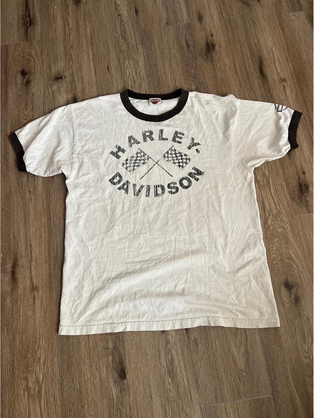 harley davidson ringer shirt
